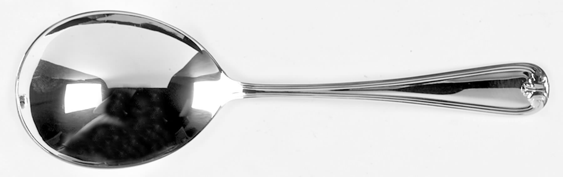 Heritage (Silverplate, Accessory Pieces Only) Solid Smooth Casserole Spoon by Gorham Silver-1