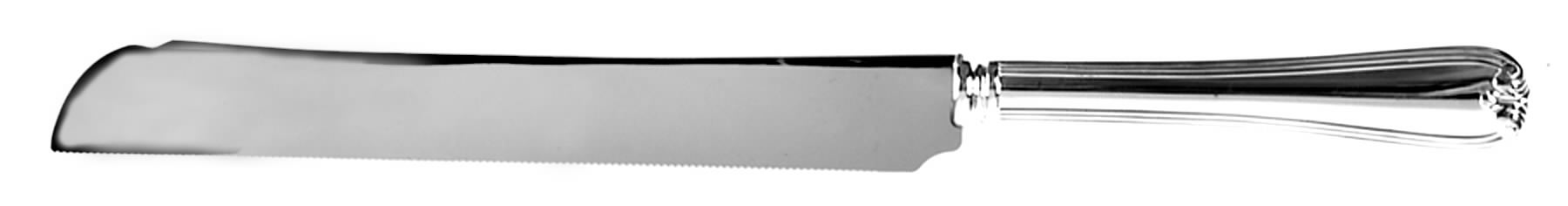 Heritage (Silverplate, Accessory Pieces Only) Wedding Cake Knife with Stainless Blade by Gorham Silver-1