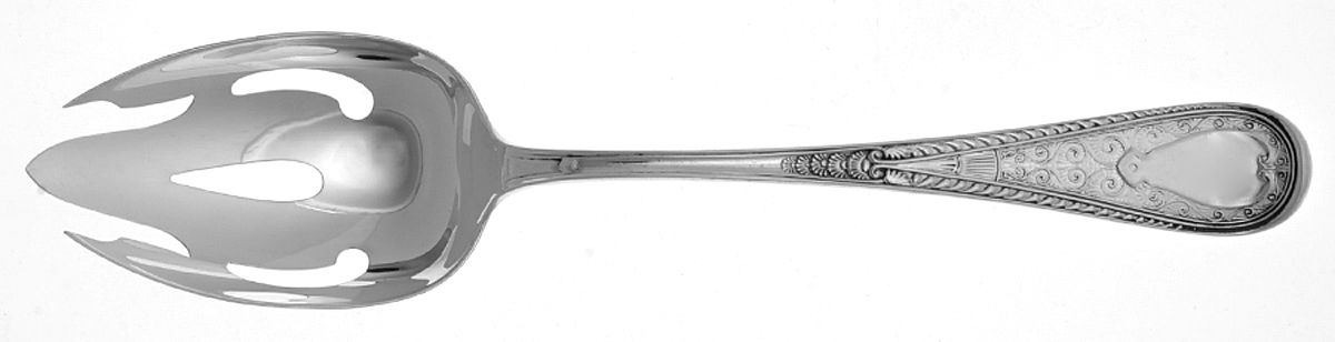 Hindostanee (Sterling, 1878) Pierced Tablespoon (Serving Spoon) by Gorham Silver-1