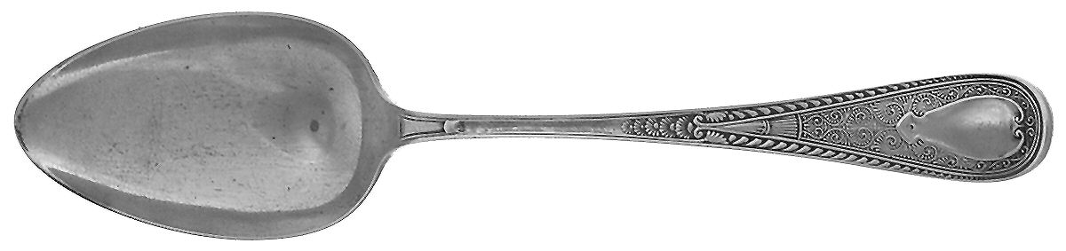 Hindostanee (Sterling, 1878) Tablespoon (Serving Spoon) by Gorham Silver-1