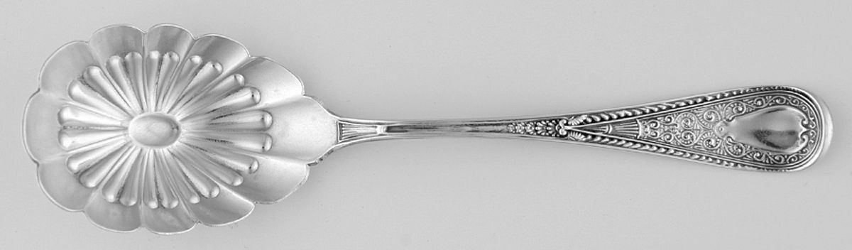 Hindostanee (Sterling, 1878) Sugar Shell Spoon by Gorham Silver-1