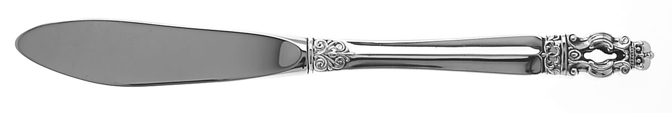 Hispana-Sovereign (Sterling, 1968) Hollow Handle Master Butter Knife by Gorham Silver-1
