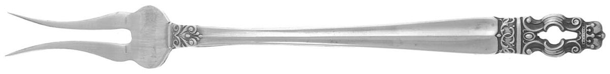 Hispana-Sovereign (Sterling, 1968) Short Handle Pickle/Olive Fork by Gorham Silver-1