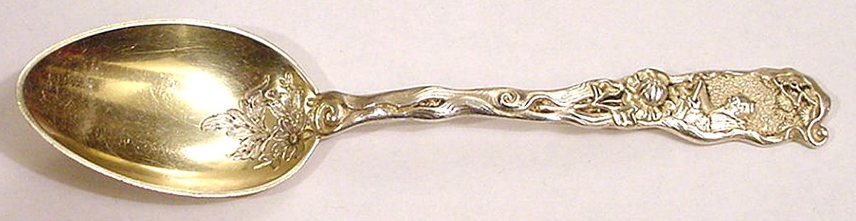 Hizen (Sterling, 1880) Individual Pap/Fruit Spoon by Gorham Silver-1