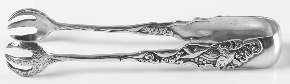 Hizen (Sterling, 1880) Small Sugar Tongs by Gorham Silver-1