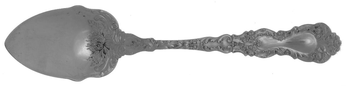 Imperial Chrysanthemum (Sterling, 1894, No Monos) Orange Spoon by Gorham Silver-1