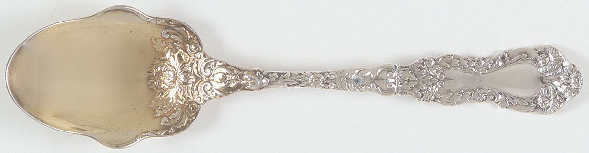 Imperial Chrysanthemum (Sterling, 1894, No Monos) Ice Cream Spoon Individual by Gorham Silver-1