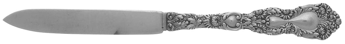 Imperial Chrysanthemum (Sterling, 1894, No Monos) Individual Solid Fruit Knife by Gorham Silver-1