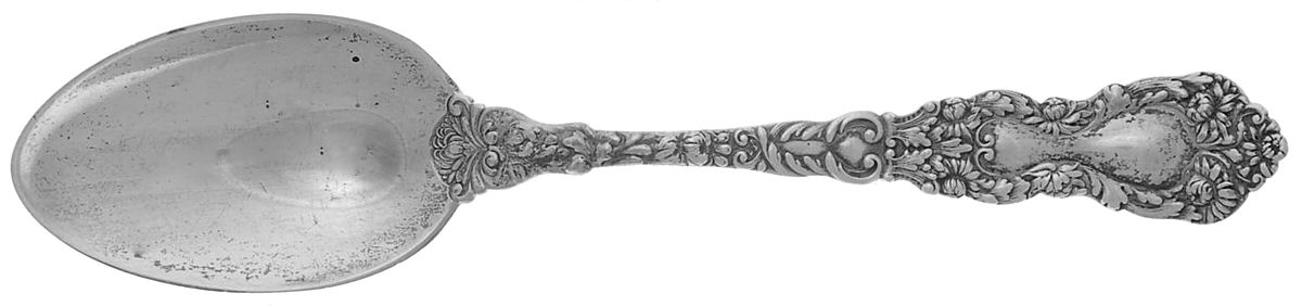 Imperial Chrysanthemum (Sterling, 1894, No Monos) Teaspoon by Gorham Silver-1
