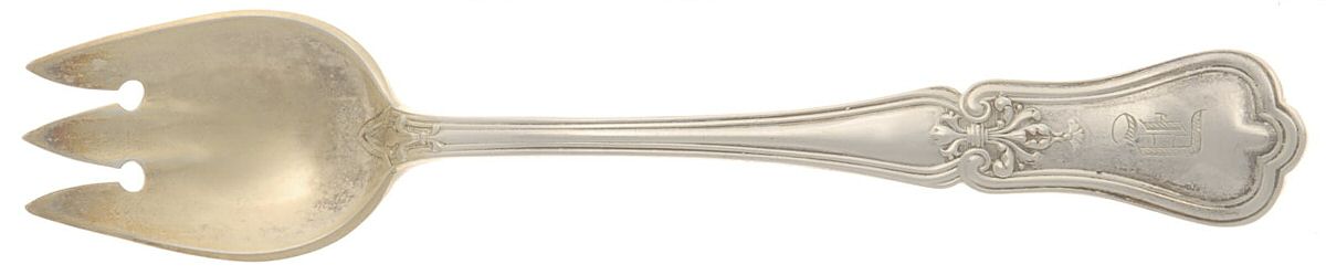Imperial (Sterling, 1891) Ice Cream Fork by Gorham Silver-1
