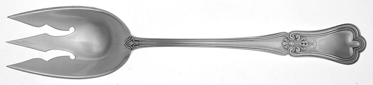 Imperial (Sterling, 1891) Vegetable Serving Fork (Solid) by Gorham Silver-1