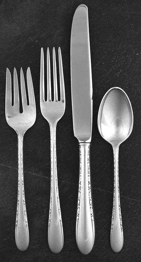 Invitation (Silverplate, 1940) 32  Piece Estate Set by Gorham Silver-1