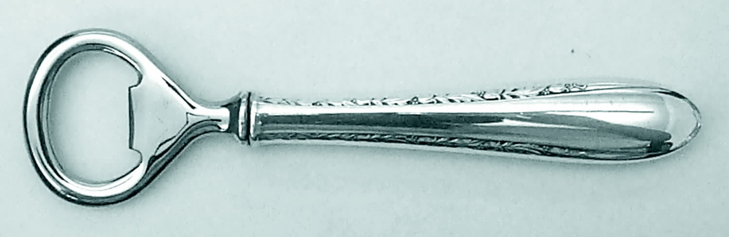 Invitation (Silverplate, 1940) Bottle Opener with Stainless Bowl by Gorham Silver-1