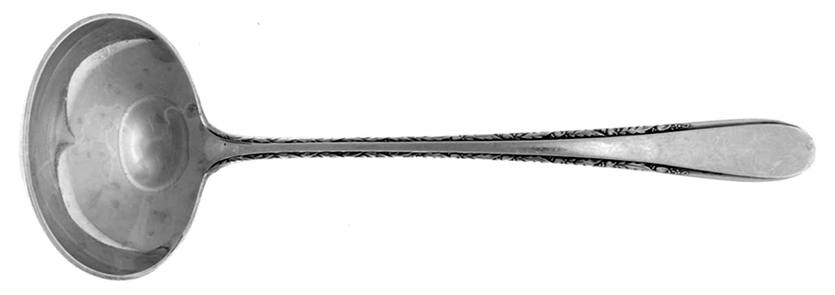Invitation (Silverplate, 1940) Solid Piece Cream Ladle by Gorham Silver-1