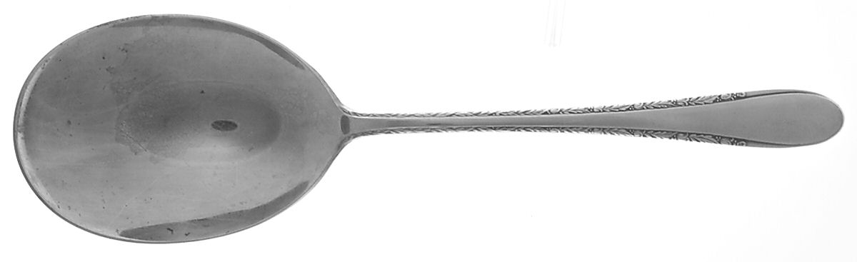 Invitation (Silverplate, 1940) Solid Salad Serving Spoon by Gorham Silver-1