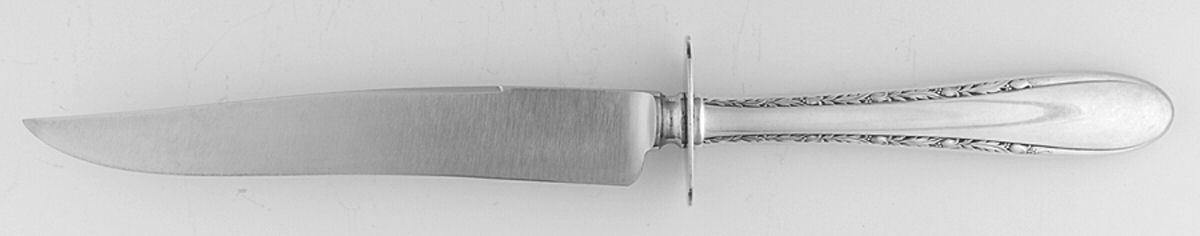 Invitation (Silverplate, 1940) Large Stainless Blade Roast Carving Knife by Gorham Silver-1