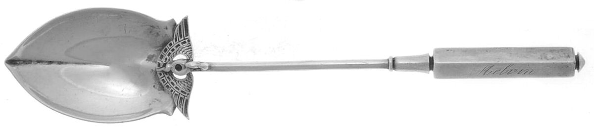 Isis (Sterling, 1870) Small Sugar Spoon by Gorham Silver-1