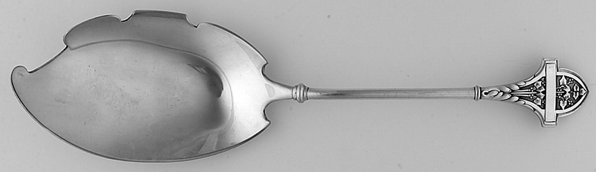 Ivy (Sterling, 1865, 1868) Large Solid Ice Cream Server by Gorham Silver-1
