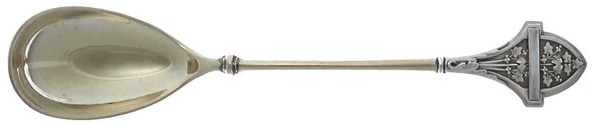 Ivy (Sterling, 1865, 1868) Cocktail Spoon by Gorham Silver-1