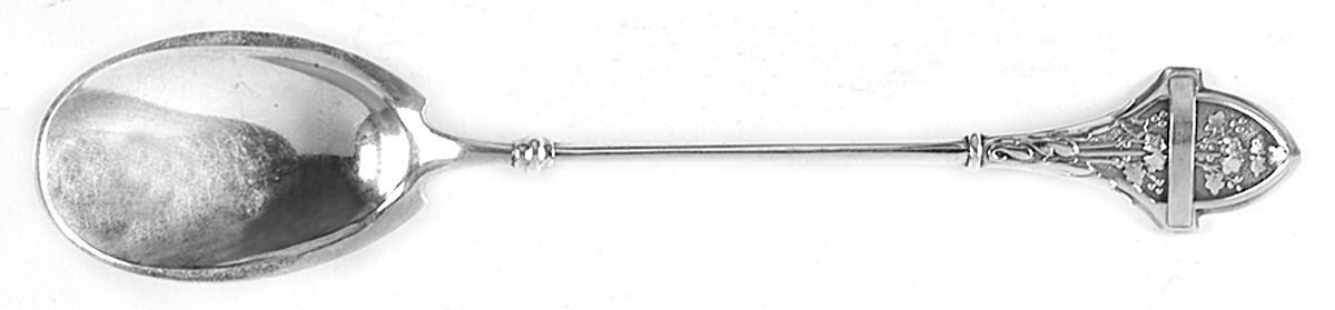 Ivy (Sterling, 1865, 1868) Ice Cream Spoon Individual by Gorham Silver-1