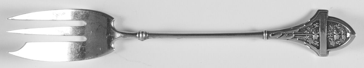 Ivy (Sterling, 1865, 1868) Individual Pie Fork by Gorham Silver-1