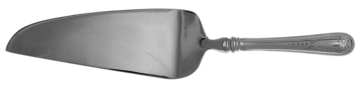 Jefferson (Sterling, 1907) Pie & Cake Server with Stainless Blade by Gorham Silver-1