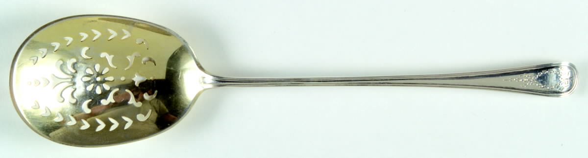 Jefferson (Sterling, 1907) Large Lettuce Serving Spoon by Gorham Silver-1