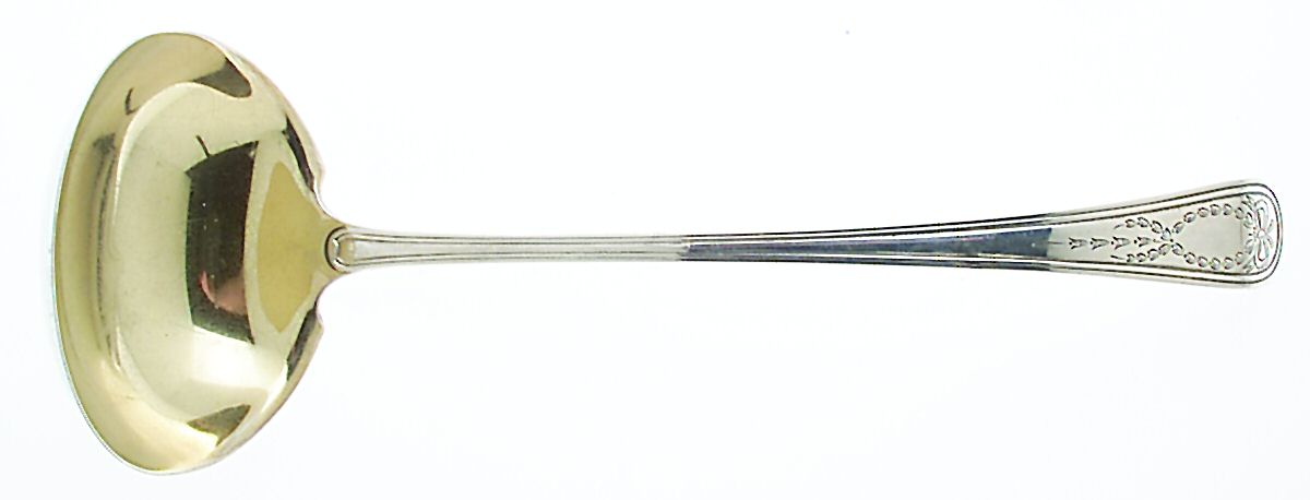 Jefferson (Sterling, 1907) Oyster Ladle Solid Piece by Gorham Silver-1