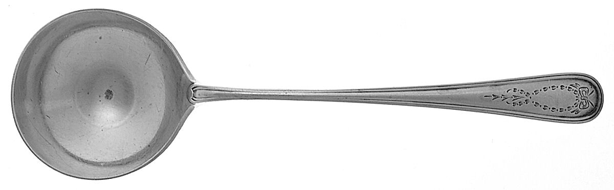 Jefferson (Sterling, 1907) Round Bowl Soup Spoon (Bouillon) by Gorham Silver-1