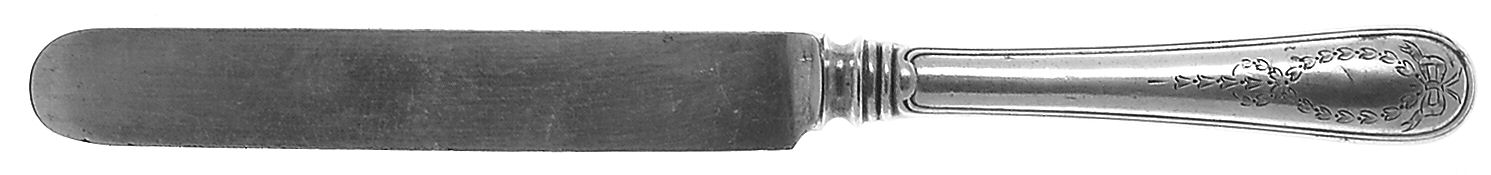 Jefferson (Sterling, 1907) Blunt Hollow Knife with Bolster by Gorham Silver-1