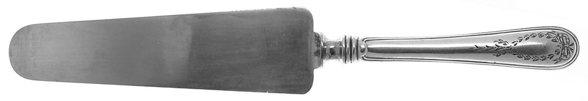 Jefferson (Sterling, 1907) Cake Knife with Silverplate Blade by Gorham Silver-1