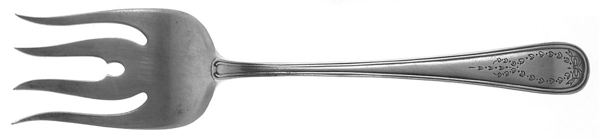 Jefferson (Sterling, 1907) Medium Chipped Beef Fork by Gorham Silver-1