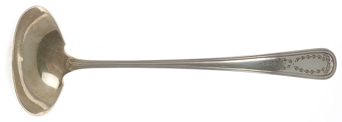 Jefferson (Sterling, 1907) Solid Piece Cream Ladle by Gorham Silver-1