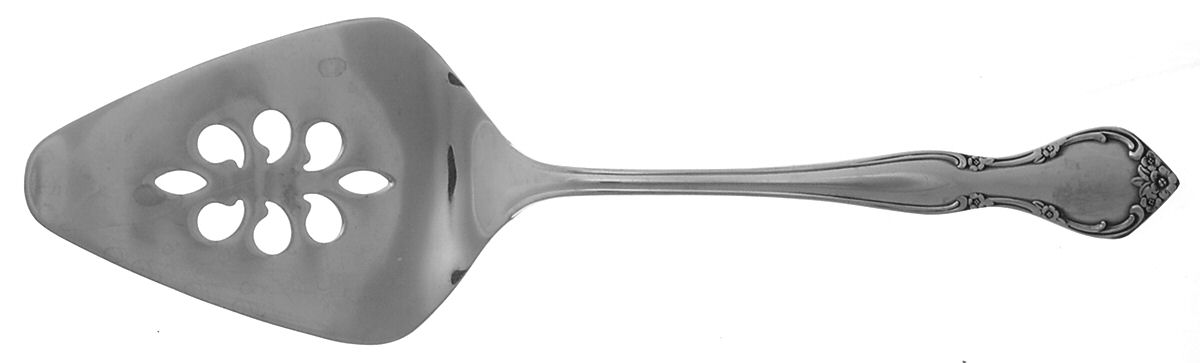 Jolie-La Belle (Stainless) Older Pierced All Stainless Pie Server by Gorham Silver-1
