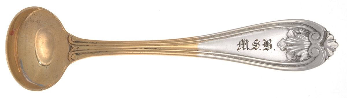 Josephine (Coin, 1855) Master Salt Spoon by Gorham Silver-1