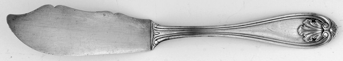 Josephine (Coin, 1855) Flat Handle Master Butter Knife by Gorham Silver-1