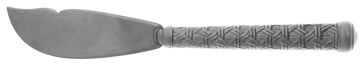 Kambara (Pewter) Hollow Handle Master Butter Knife by Gorham Silver-1