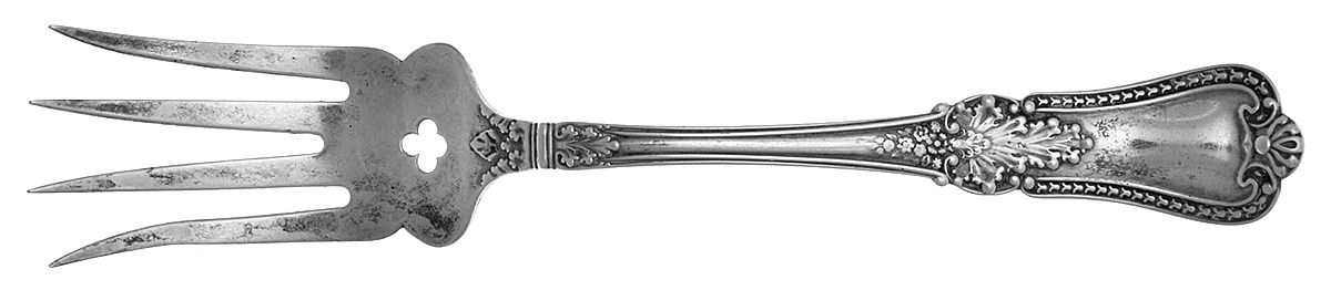 Kensington (Sterling, 1893) Medium Chipped Beef Fork by Gorham Silver-1