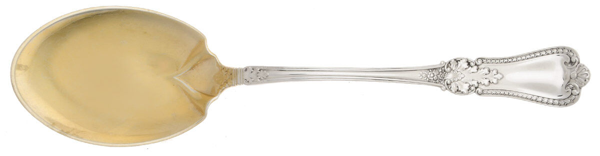 Kensington (Sterling, 1893) Oversize Solid Salad Serving Spoon by Gorham Silver-1
