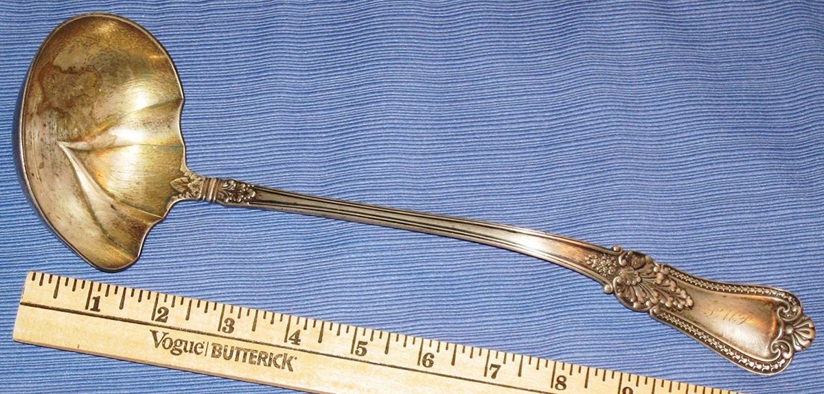 Kensington (Sterling, 1893) Small Solid Soup Ladle by Gorham Silver-1