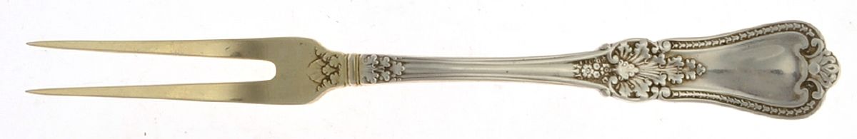Kensington (Sterling, 1893) Strawberry Fork by Gorham Silver-1