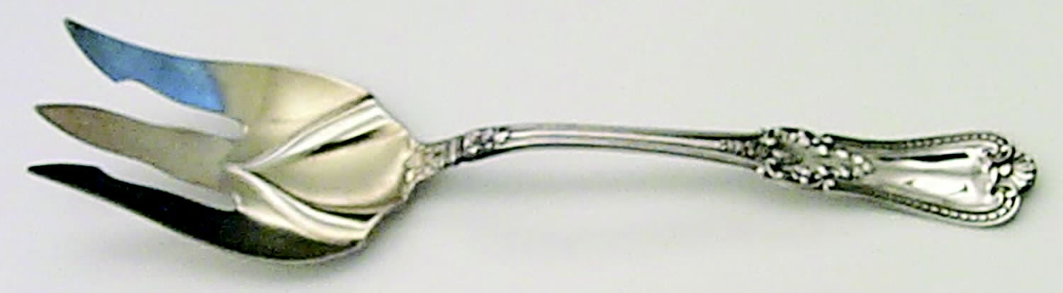 Kensington (Sterling, 1893) Solid Salad Serving Fork by Gorham Silver-1