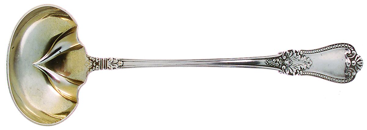 Kensington (Sterling, 1893) Oyster Ladle Solid Piece by Gorham Silver-1