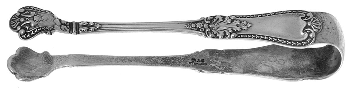 Kensington (Sterling, 1893) Bon Bon Tongs by Gorham Silver-1