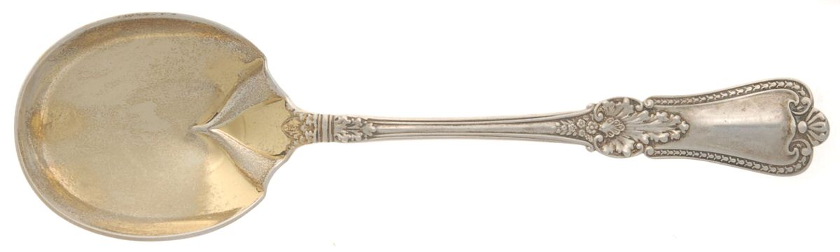 Kensington (Sterling, 1893) Preserve Spoon by Gorham Silver-1