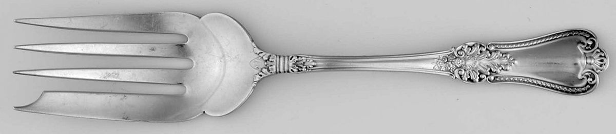 Kensington (Sterling, 1893) Small Individual Solid Fish/Salad Fork by Gorham Silver-1