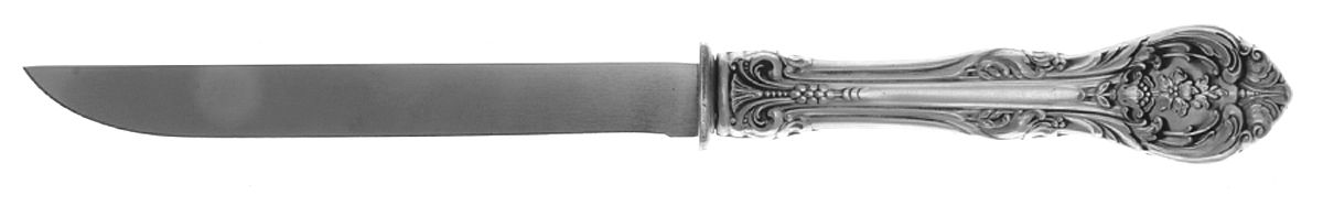 King Edward (Sterling, 1936, No Monos) Individual Steak Knife Hollow Handle by Gorham Silver-1