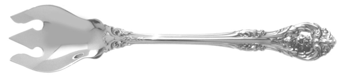 King Edward (Sterling, 1936, No Monos) Ice Cream Fork by Gorham Silver-1