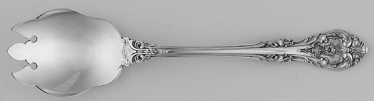 King Edward (Sterling, 1936, No Monos) Ice Cream Fork CM by Gorham Silver-1