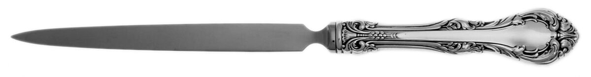 King Edward (Sterling, 1936, No Monos) Letter Opener with Stainless Blade by Gorham Silver-1